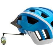 #1 Rétroviseur pour casque de vélo – Meilleur rétroviseur de vélo réglable à 360° pour cyclistes – Facile à monter, extrêmement léger et durable (Remarque : retirez le film transparent couvrant le