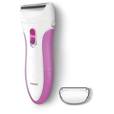 Philips Rasoir électrique SatinShave Essential pour femmes pour les jambes, usage humide et sec avec lame hypoallergénique, sans fil, HP6341/00