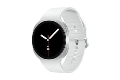 Samsung Galaxy Watch8 Montre intelligente, 40 mm, argent, Bluetooth (version canadienne et garantie) - Assistant IA (Gemini), coaching du sommeil, suivi de la forme physique