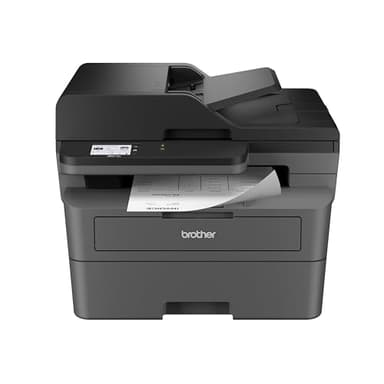 Brother MFC-L2820DW Imprimante multifonction sans fil monochrome, avec scanner, copie, impression recto verso – Toner inclus, 700 pages dans la boîte - Imprimez plus, économisez plus avec un