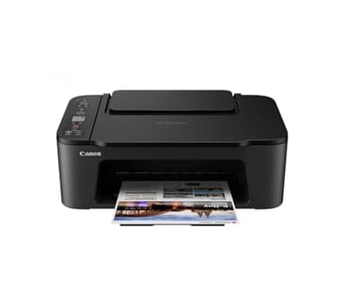 Canon PIXMA TS3720 - Imprimante tout-en-un sans fil pour bureau à domicile, copieur, scanner, compatible mobile, noir