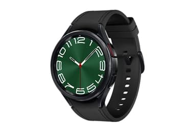 Samsung Galaxy Watch6 Classic (47 mm, Bluetooth) (avec 2 ensembles de bracelets de montre) Entraînement au sommeil, ECG, moniteur cardiaque, détection de chute, SOS, suivi de fitness - Noir (Remis à