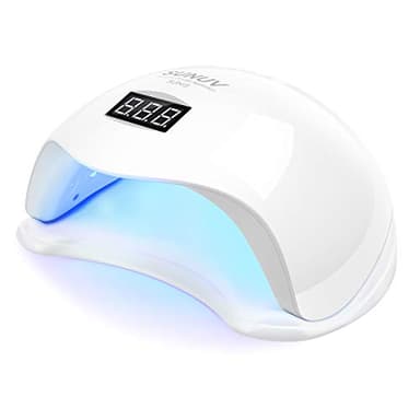 SUNUV Lampe UV LED pour vernis à ongles en gel avec minuterie 4 réglages 10s/30s/60s/99s SUN5