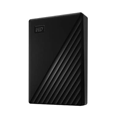 Western Digital WDBPKJ0040BBK-WESN My Passport Disque dur externe portable, USB 3.0, compatible USB 2.0, noir, 4 To