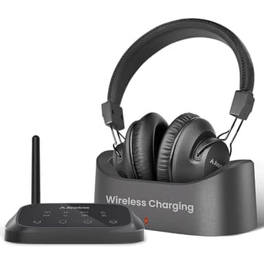 Avantree HT5009 Plus - Casque sans fil ultra confortable pour regarder la télévision, autonomie de 60h, voix claire et volume amélioré pour les personnes âgées, compatible avec Samsung, LG et autres