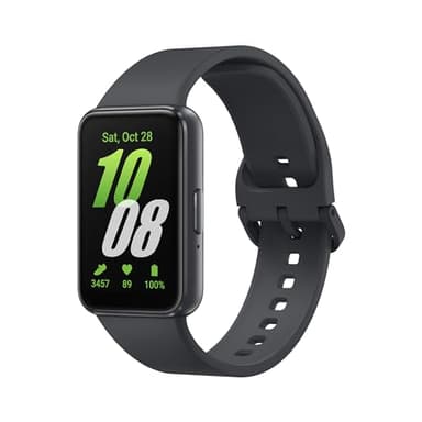 Samsung Galaxy FIT 3 [2024] Écran AMOLED de 1,6 po | Autonomie de la batterie de 13 jours | Plus de 100 cadrans de montre | Plus de 100 modes d'exercice | Version CAD et garantie – Noir