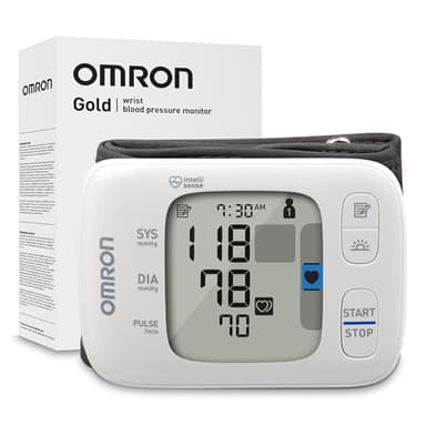 OMRON Tensiomètre Gold - Tensiomètre au poignet validé cliniquement - Utilisez l'application Omron Connect pour des mesures illimitées