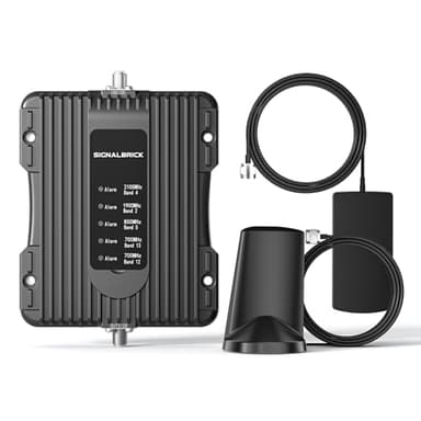 Amplificateur de signal de téléphone portable pour voiture, VUS, fourgonnette, amplificateur de signal de téléphone portable pour véhicule compatible avec tous les fournisseurs canadiens, 5G/4G LTE 3G