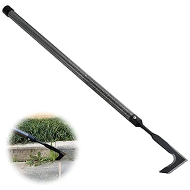 Désherbeur de fissures manuel de 111,8 cm de long, outil de désherbage pour trottoir, pavé, planches, désherbage, outil de jardinage robuste