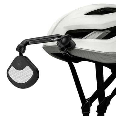 PIDZOOM Rétroviseur pour casque de vélo - Réglable à 360° et rotatif - Rétroviseur sûr pour vélo - Accessoires et autres activités de plein air - Facile à installer
