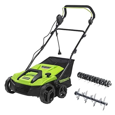 Greenworks Déchaumeur filaire 13 A 35,6 cm (14 pouces)
