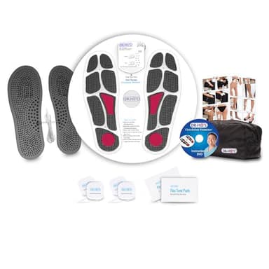 DR-HO'S Promoteur de circulation - Appareil de thérapie 4 en 1 avec technologies TENS, EMS, NMES et AMP - Favorise la circulation sanguine, le confort des pieds et des jambes