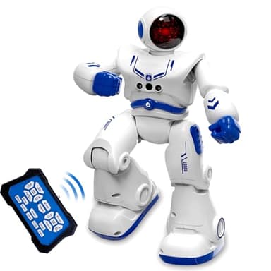 Jouets robots pour enfants, kits de robots télécommandés avec détection de gestes intelligents, cadeaux éducatifs de Noël et d'anniversaire pour garçons et filles de 4, 5, 6, 7, 8, 9, 10, 11 et 12 ans