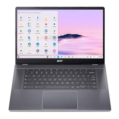 Ordinateur portable Acer Chromebook Plus avec Google AI | Écran LED 15,6" 1920x1080 | Processeur Intel Core i3 1215U | 8 Go DDR5, 128 Go SSD | Chrome OS | CB515-2H-31NY