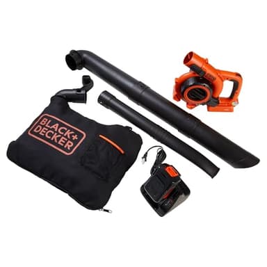BLACK+DECKER Ensemble souffleur/aspirateur à feuilles 40V, sans fil (LSWV36)