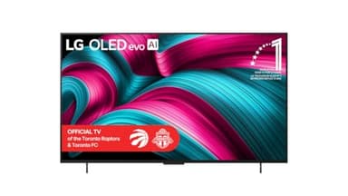 LG Smart TV C5 OLED evo 4K de 42 pouces - Processeur IA α9 4K Gen 8, Alexa intégré, taux de rafraîchissement jusqu'à 144 Hz, HDMI 2.1, G-Sync, FreeSync, VRR, WebOS 25, Dolby Vision (OLED42C5PUA, 2025)