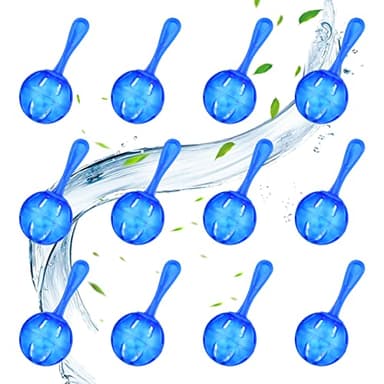 12Pack de nettoyant pour humidificateur, nettoyant pour aquarium, boule de nettoyage déminéralisée, compatible avec les humidificateurs à brume chaude et froide Vicks, LEVOIT, purifie l'eau, prévient